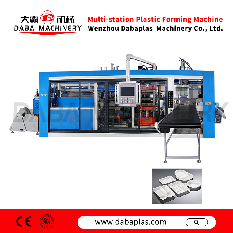 Negative Vacuum Forming Model Multi-station Plastic Forming Machines