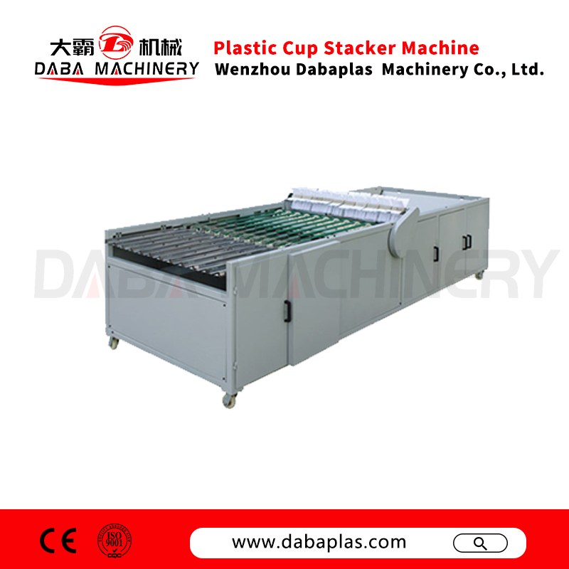 Convey Plastic Cup Stacker